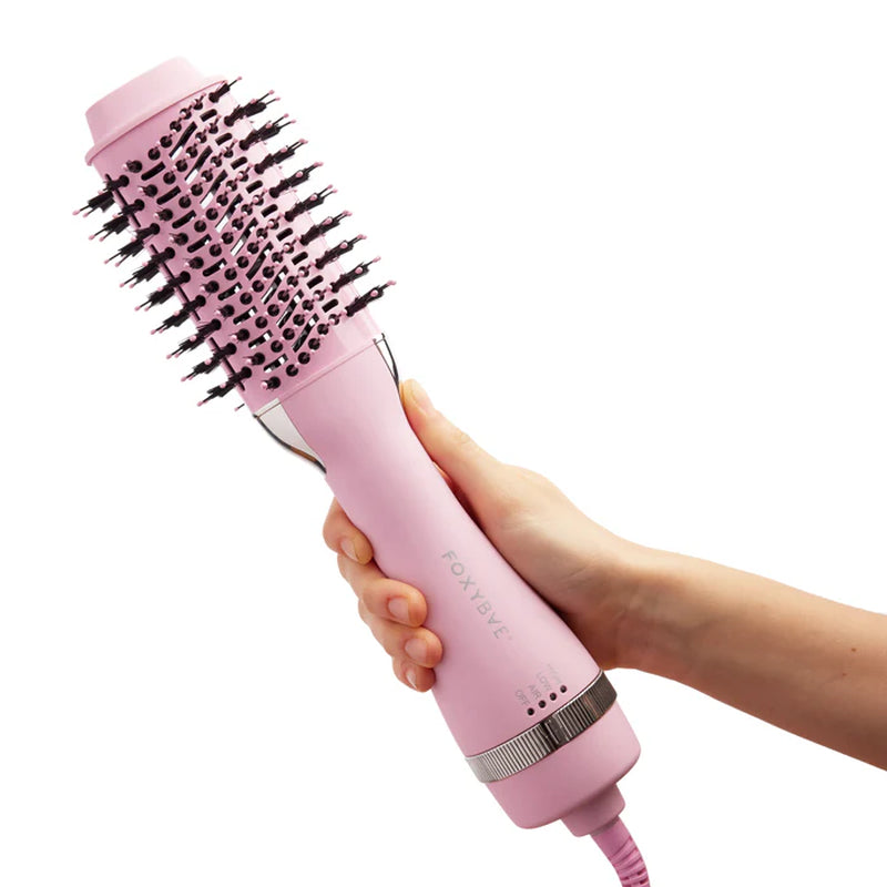 Transform Your Hair with the Party Pink Blowout Dryer Brush – Effortless Styling for Gorgeous Volume!